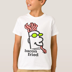 T-shirt Bacon frit