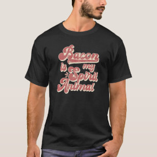 T-shirt Bacon is My Spirit Animal Bacon American Flag
