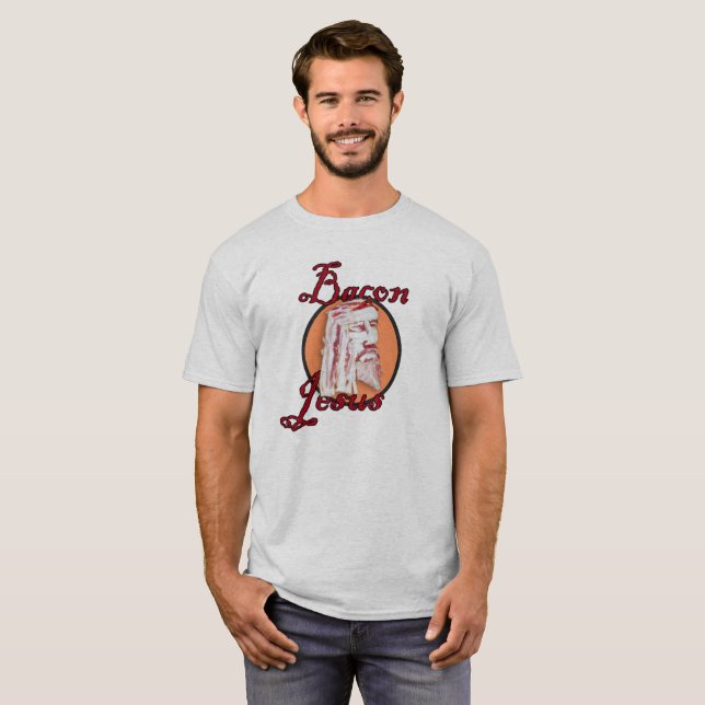 T-shirt Bacon Jésus (Devant entier)