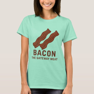 T-shirt Bacon, La Viande De Porte