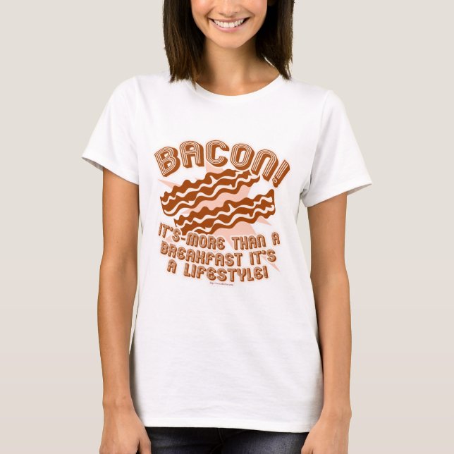 T-shirt Bacon Lifestyle (Devant)