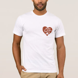 T-shirt Bacon Lover ? Coeur appartient à Bacon drôle T-shi