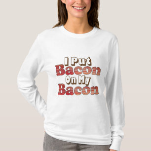 T-shirt Bacon sur Bacon