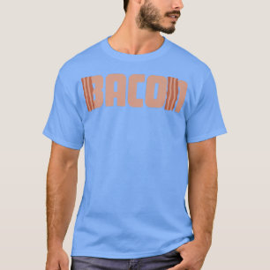 T-shirt Bacon Viande croustillante Porc Cochon Cochon Coch