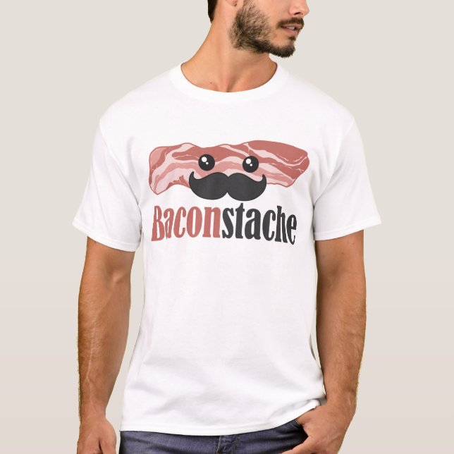 T-shirt Baconstache (Devant)