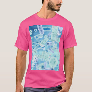 T-shirt BACTERIA BURST MICROSCOPIQUE Image Illust biomédic