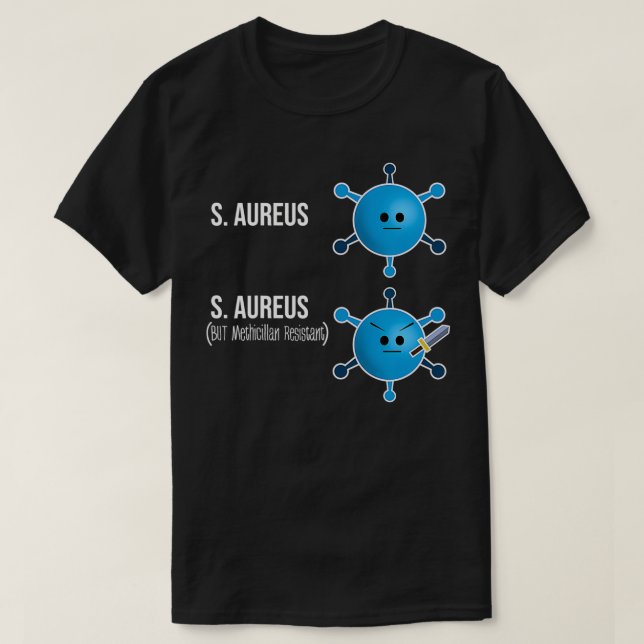 T-shirt Bactéries de microbiologie amusantes Amateurs de s (Design devant)