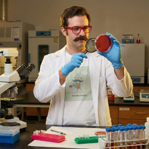 T-shirt Bactériologiste drôle scientifique avec grande mou