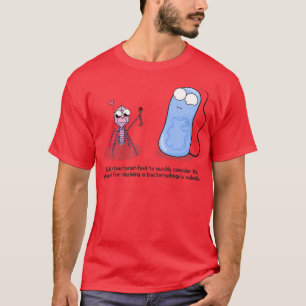 T-shirt Bactériophage Valentine