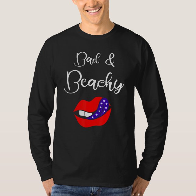 T-shirt Bad And Beachy 3 (Devant)