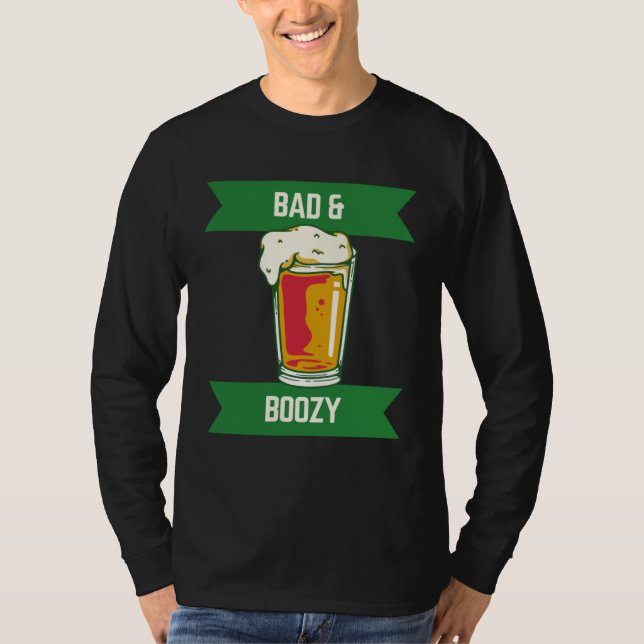 T-shirt Bad & Boozy  6 (Devant)