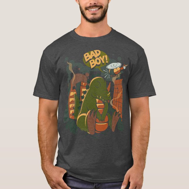 T-shirt Bad Boy Big Monster par Tobe Fonseca (Devant)