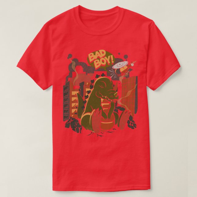 T-shirt Bad Boy Big Monster par Tobe Fonseca (Design devant)