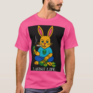 T-shirt Bad Bunny x Lavish Life Graphic Tee