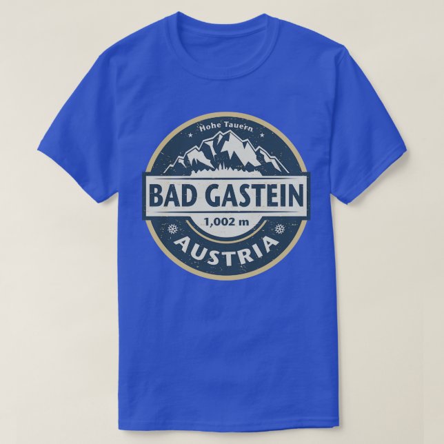 T-shirt Bad Gastein Autriche (Design devant)
