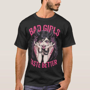 T-shirt Bad Girls Goûter Meilleur Anime Demon Girl