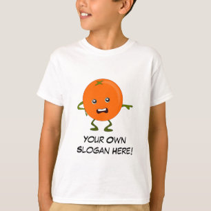 T-shirt Bad Orange avec Slogan personnalisable