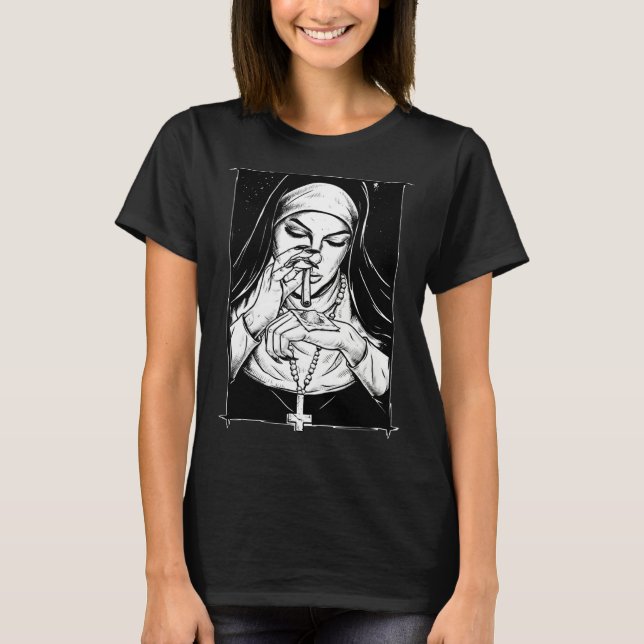 T-shirt bad religion naughty nuns  2 (Devant)
