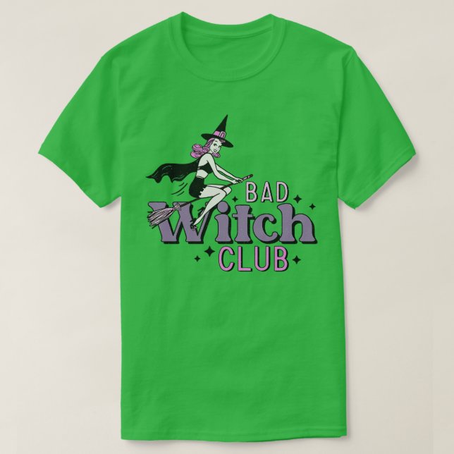 T-shirt Bad Witch Club (Design devant)
