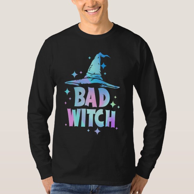T-shirt Bad Witch Halloween Party (Devant)