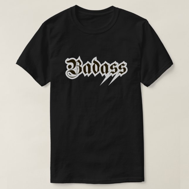 T-shirt Badass (Design devant)