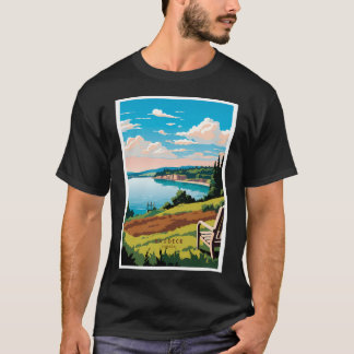 T-shirt Baddeck, retraite charmante au bord du lac au Cana