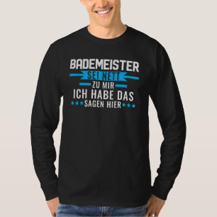 T-shirt Bademeister Swimming Master Poolboy