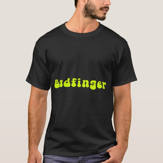 T-shirt Badfinger Vert Groovy (Devant)