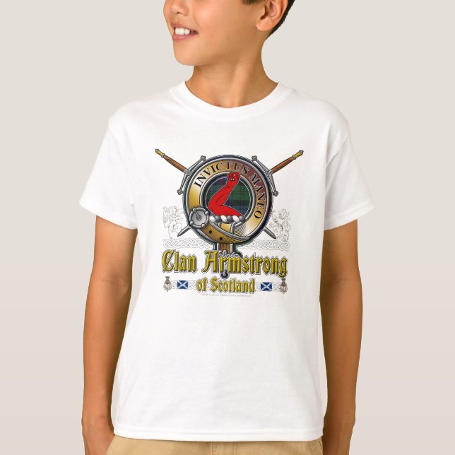 T-shirt Badge Armstrong Crest (Devant)