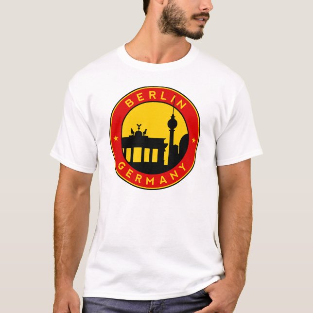 T-shirt Badge de Berlin (Devant)