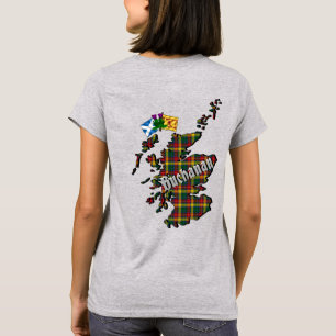 T-shirt Badge de clan Buchanan Adulte