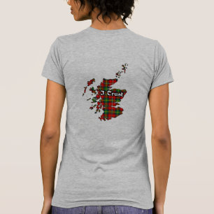 T-shirt Badge de clan de garçon et tatan femmes