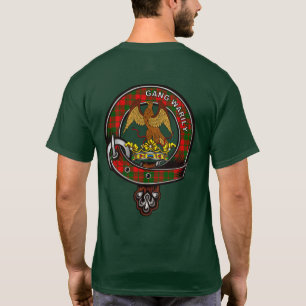 T-shirt Badge de clan de tammond Tartan 