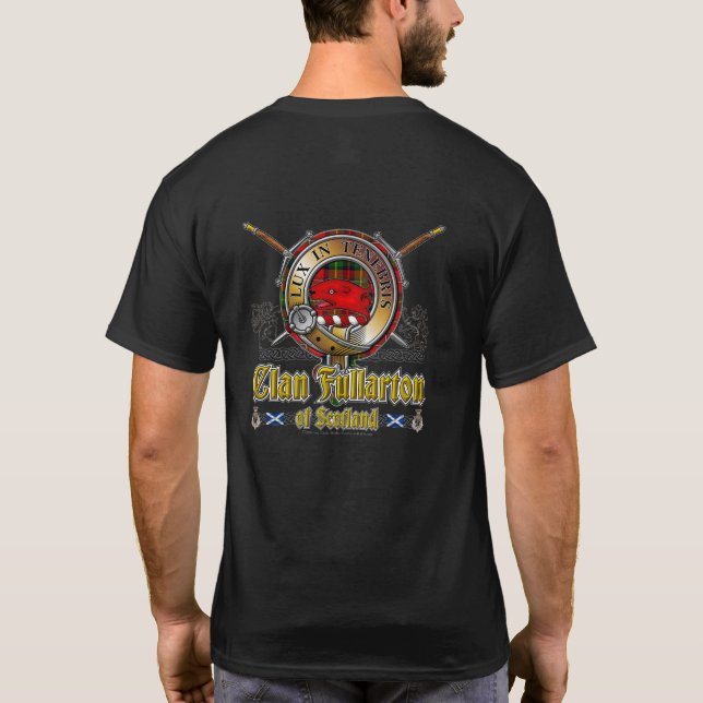 T-shirt Badge de clan Fullarton (Dos)