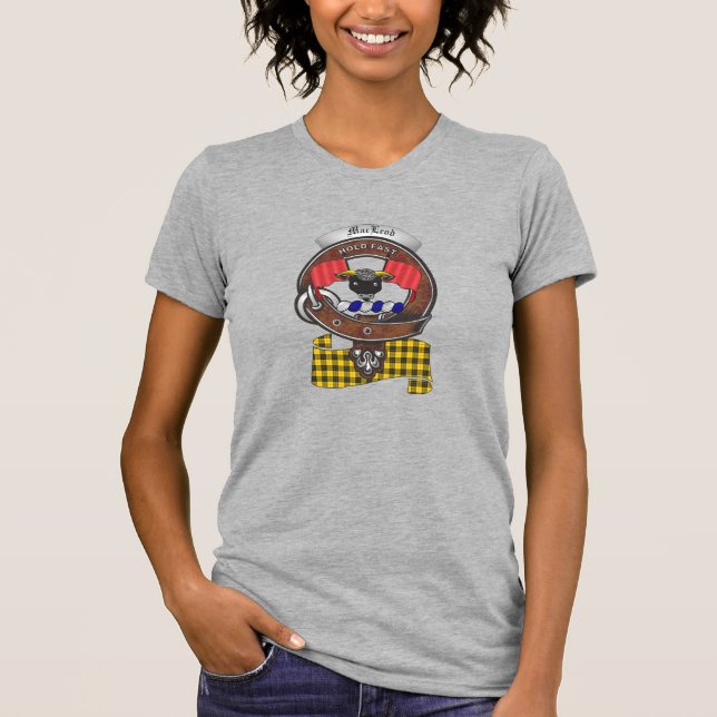 T-shirt Badge de clan MacLeod pour femmes (Devant)