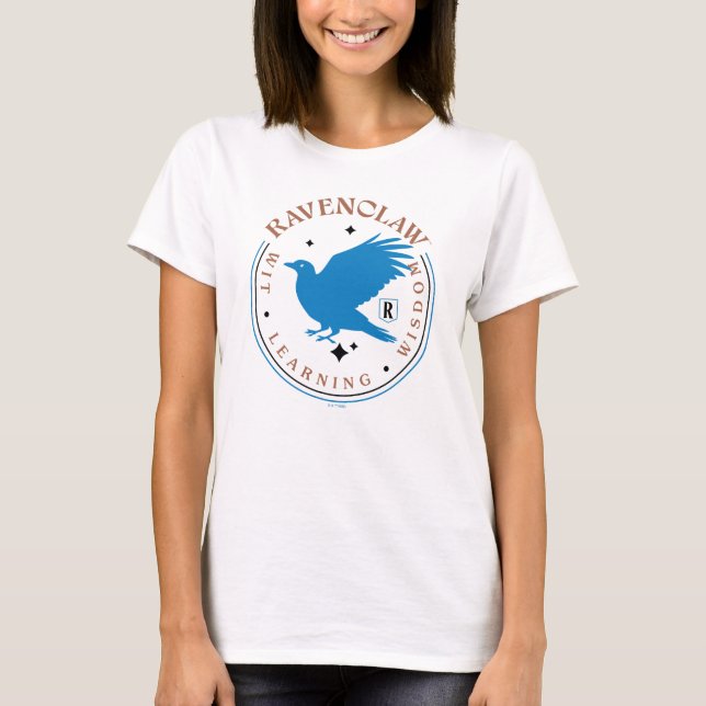 T-shirt Badge de fierté RAVENCLAW™ Blue Eagle House (Devant)
