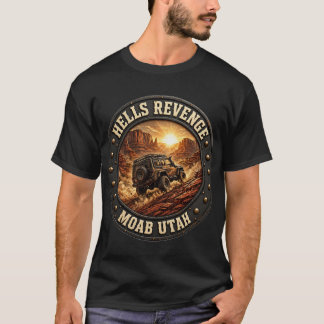 T-Shirt Badge de la piste 4x4 Hell's Revenge