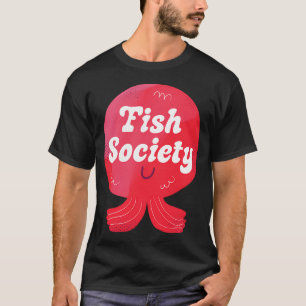 T-shirt Badge de la société des poissons