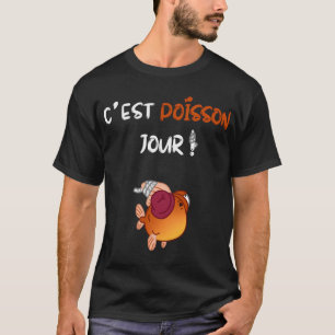 T-shirt Badge de pêche au large de la Confrérie de l'eau s