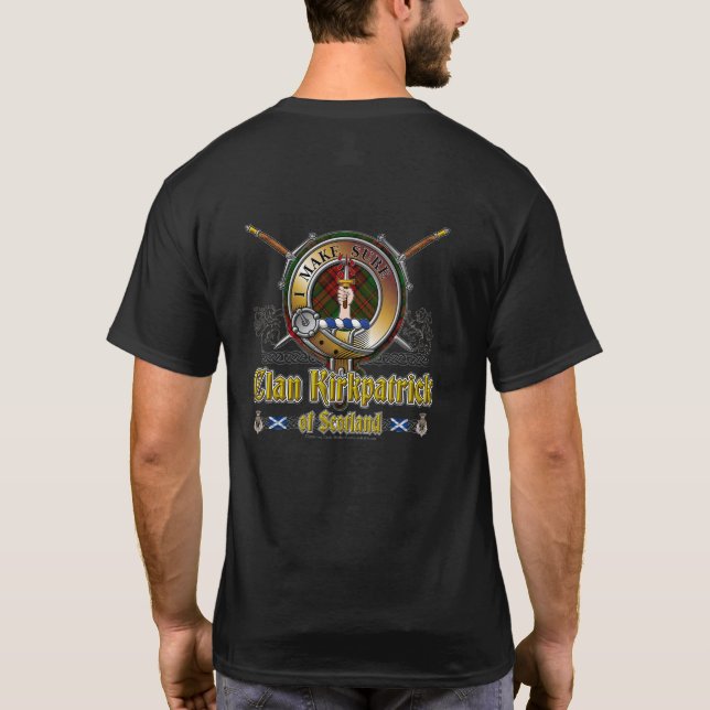 T-shirt Badge du clan Kirkpatrick (Dos)