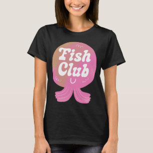 T-shirt Badge du Club de Poissons