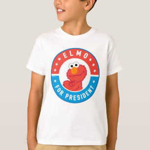 T-shirt Badge Elmo pour Président