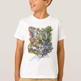 T-shirt Badge HOGWARTS™ Floral Graphic