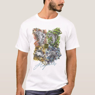 T-shirt Badge HOGWARTS™ Floral Graphic