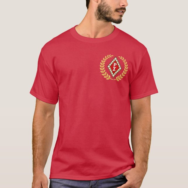 T-shirt Badge & Laurier (Devant)