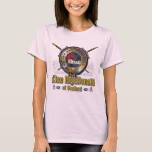 T-shirt Badge MacDonald Donald Clan
