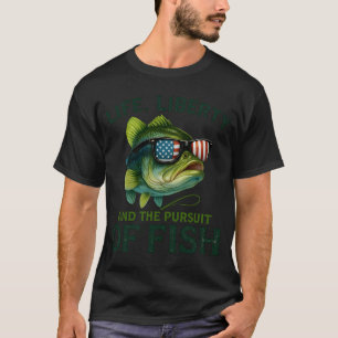 T-shirt Badge Mahi-Mahi Drapeau Américain
