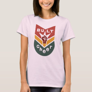 T-shirt Badge Poing Levée « CONÇU POUR ENCOURAGER »