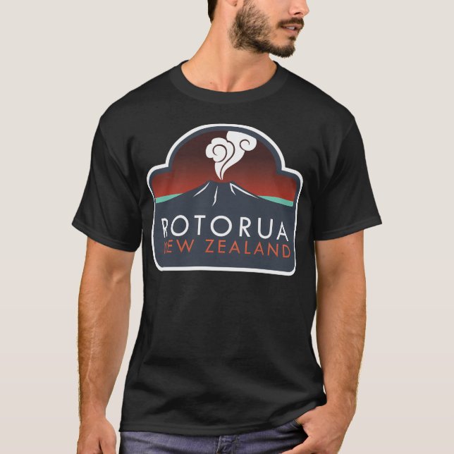 T-shirt Badge Rotorua (Devant)