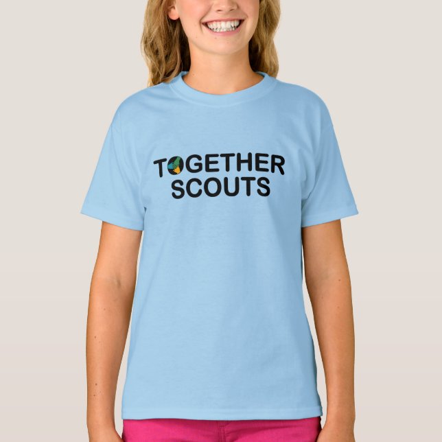 T-shirt Badge Scouts Ensemble 2025/2026 (Devant)